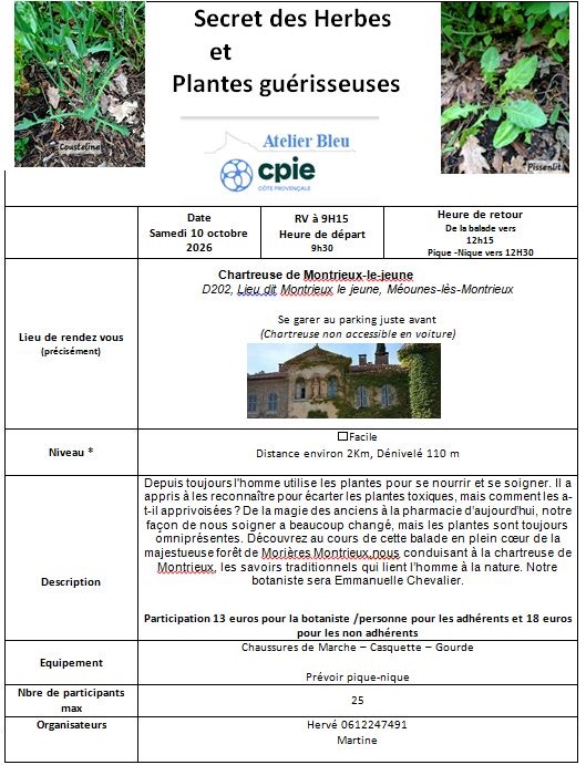 Montrieux - 10 Octobre 2026